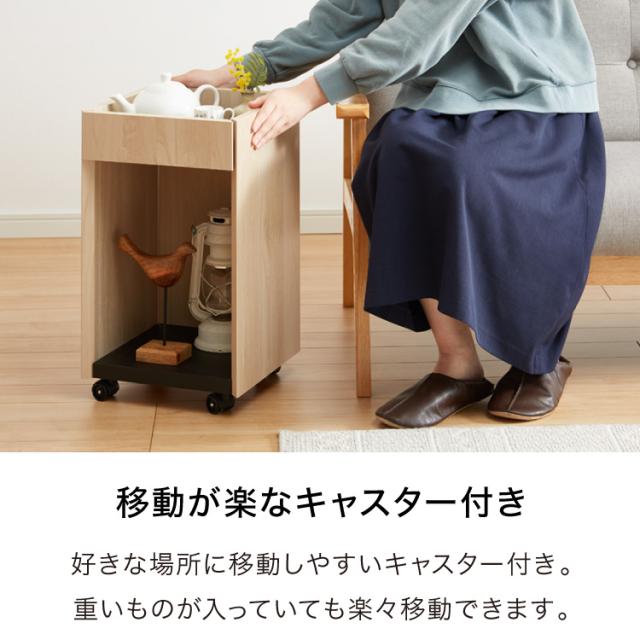 デスクワゴン 北欧風 幅60 サイドラック プリンターワゴン プリンター台 チェスト 単品 サイドチェスト キャスター サイドキャビネット 北欧 デスク おしゃれ(代引不可)【送料無料】_9