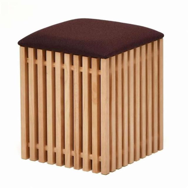 B.Bファニシング FOREST 収納スツール ブラウン FOS-340BR(代引不可)【送料無料】