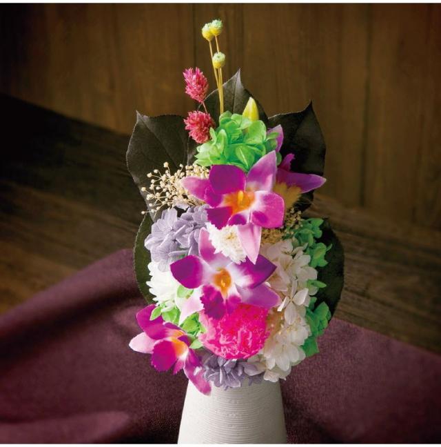 専用 仏花 プリザーブドフラワー プリザーブド仏花(咲蘭) 7368-030【送料無料】の通販はau PAY