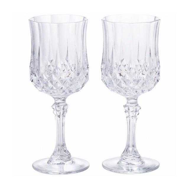 岸保産業 クリスタル・ダルク ロンシャン ワイングラスペア L7552A キッチン用品 食器 調理器具 食器 カトラリー グラス 食器 器【送料無料】の通販は 5,544円