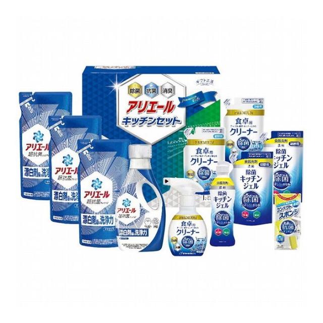 ギフト工房 アリエール&amp;キッチンセット SAK-80 日用品雑貨 文房具 手芸日用品 生活雑貨掃除用洗剤 洗濯用洗剤 柔軟剤 洗剤【送料無料】