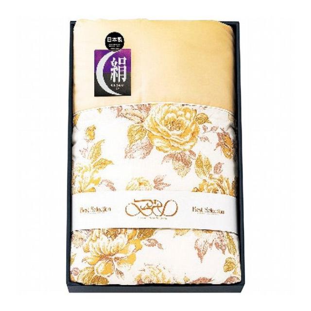 ベストセレクション シルク混肌布団 ベージュ インテリア 寝具 収納寝具 布団【送料無料】