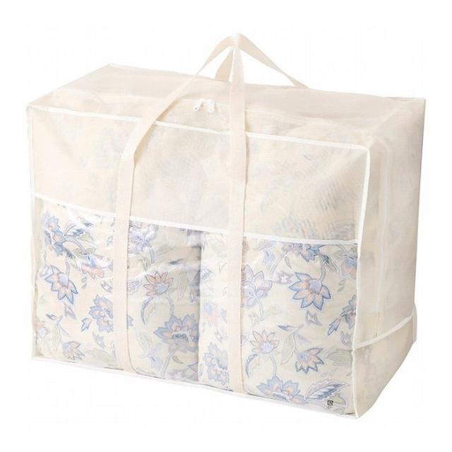 高島ちぢみ 清涼掛布団2枚セットバッグ入 インテリア 寝具 収納寝具 布団【送料無料】