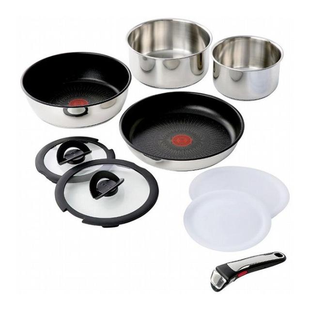 ティファール インジニオ ネオ IHステンレス アンリミテッド セット9 キッチン用品 食器 調理器具鍋 フライパン鍋 ステンレス鍋【送料無料】