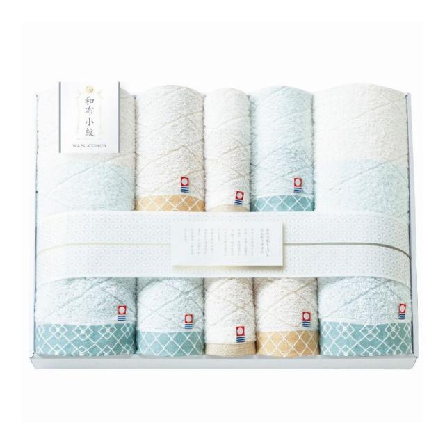 プレーリードッグ 和布小紋 今治製タオルセット KWFK-1001 日用品雑貨 文房具 手芸 タオル セット【送料無料】の通販は 8,030円