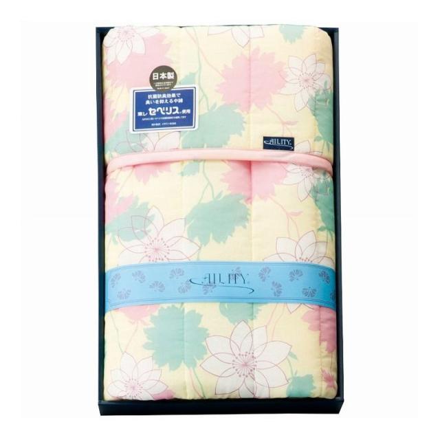 5層構造リバーシブル 永久消臭調温掛け布団 ゼミダブル 5層 掛け布団