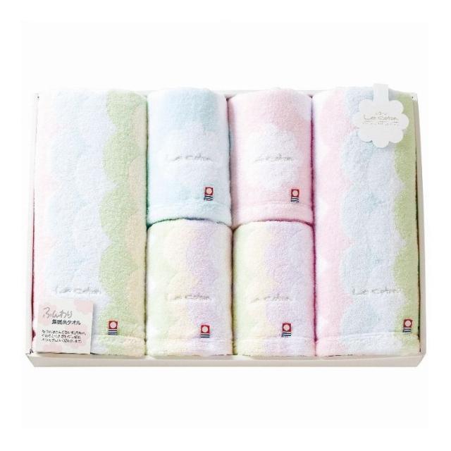 apide バス・フェイスタオルセット ル コトン LCA-1000 タオル【送料無料】の通販は