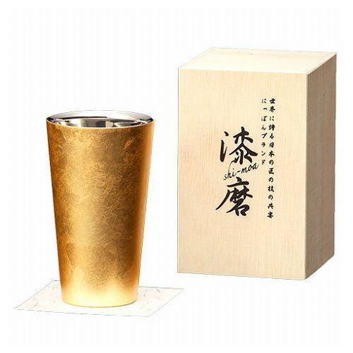 ウチキ 漆磨 漆塗りカップ 箔衣 はくごろも ストレートカップ 二重構造 SCW-L801(代引不可)【送料無料】の通販は