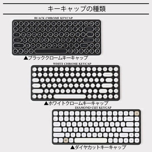 AJAX PENNA取替キーキャップ ブラッククローム PNAKCB(代引不可)【送料無料】