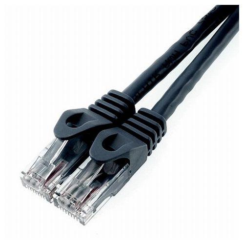 【5個セット】ホーリック LANケーブル UTP カテゴリー6A 10m ブラック LC100-582RBX5(代引不可)【送料無料】