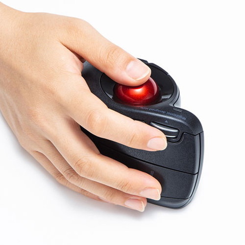 サンワサプライ Bluetoothエルゴトラックボール チルトホイール・マルチペアリング MA-BTTB179BK(代引不可)【送料無料】_2