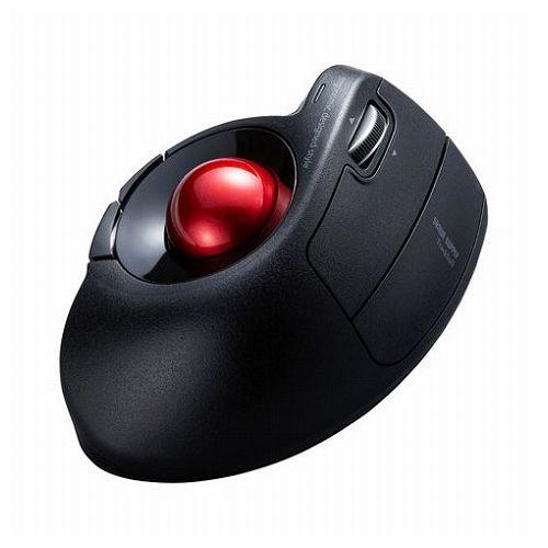 サンワサプライ ワイヤレスエルゴトラックボール MA-WTB178BK(代引不可)【送料無料】