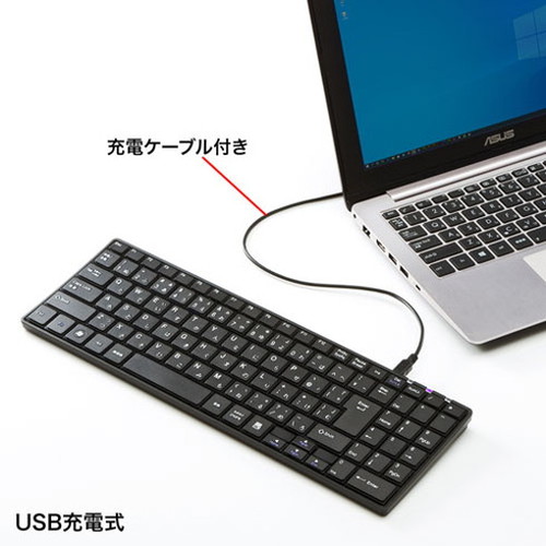 サンワサプライ Bluetoothスリムキーボード SKB-BT22BKN(代引不可)【送料無料】_4