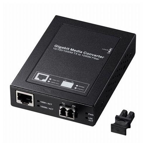 サンワサプライ 光メディアコンバータ ギガビット、マルチモード LAN-EC212RL(代引不可)【送料無料】