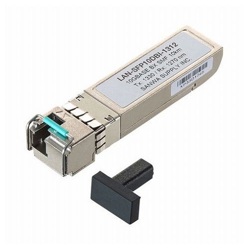 サンワサプライ BiDirectional SFPコンバータ LAN-SFP10DBI-1312(代引不可)【送料無料】