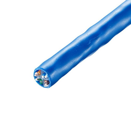 サンワサプライ CAT6UTP単線ケーブルのみ100m KB-C6L-CB100BLN(代引不可)【送料無料】