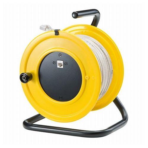 サンワサプライ 巻取り延長CAT6LANケーブル KB-MKE14N(代引不可)【送料無料】の通販は