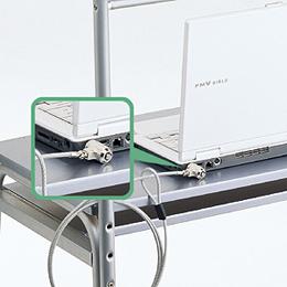 ノートパソコンセキュリティSL-31F サンワサプライ(代引き不可)【送料無料】の通販は 5,434円