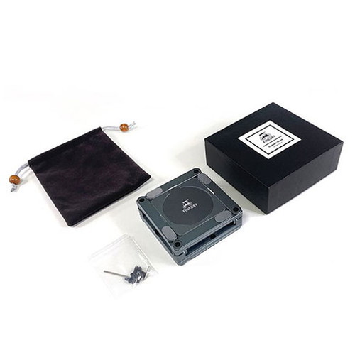 西岡小十 そろばんのこま型 水差し 西岡小十 絵斑唐津向付 六