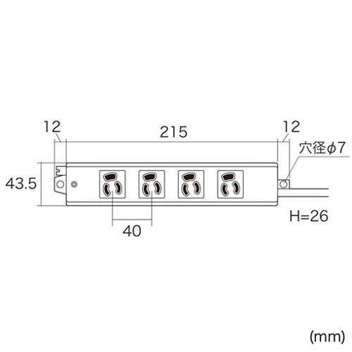 サンワサプライ 抜け止めタップ 10m TAP-5431MGN2-10(代引不可)【送料無料】_4