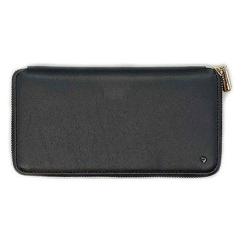 リサイド RIE SIDE スリムラウンドウォレット SLIM ブラック SLIM-BK(代引不可)【送料無料】の通販は