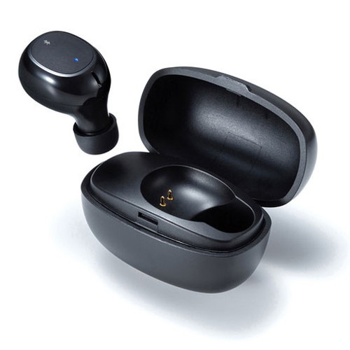 【5個セット】 サンワサプライ 超小型Bluetooth片耳ヘッドセット 充電ケース付き MM-BTMH52BKX5(代引不可)【送料無料】_2
