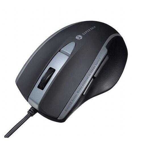 【5個セット】 サンワサプライ 静音有線ブルーLEDマウス 5ボタン MA-BL168BKX5(代引不可)【送料無料】の通販は
