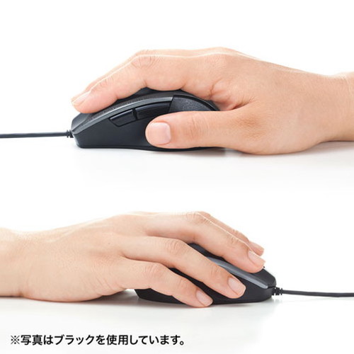 【5個セット】 サンワサプライ 静音有線ブルーLEDマウス 5ボタン MA-BL168RX5(代引不可)【送料無料】_4