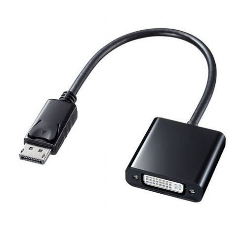 【5個セット】 サンワサプライ DisplayPort-DVI変換アダプタ AD-DPDV04X5(代引不可)【送料無料】