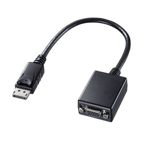 サンワサプライ DisplayPort-VGA変換アダプタ AD-DPV04X5(代引不可