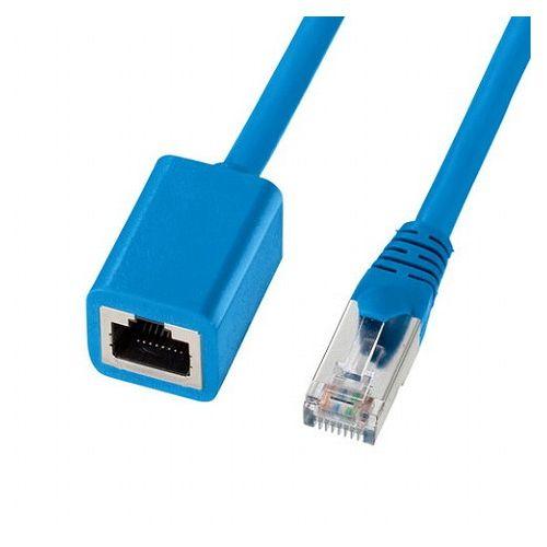 【5個セット】 サンワサプライ カテゴリ6STP延長LANケーブル KB-STP6EX-01BLX5(代引不可)【送料無料】の通販は 7,030円