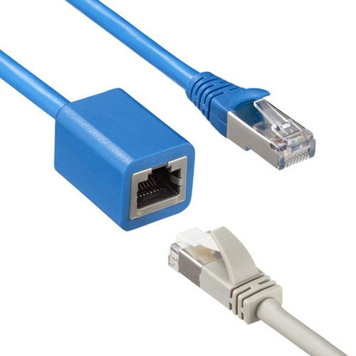 【5個セット】 サンワサプライ カテゴリ6STP延長LANケーブル KB-STP6EX-01BLX5(代引不可)【送料無料】_1
