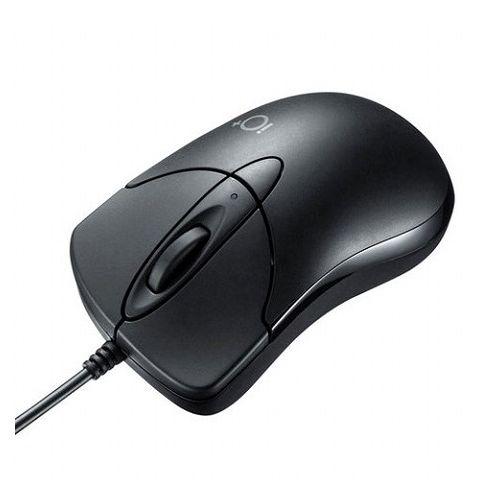 【5個セット】 サンワサプライ 静音有線ブルーLEDマウス "イオプラス" MA-IPYBS301BKX5(代引不可)【送料無料】