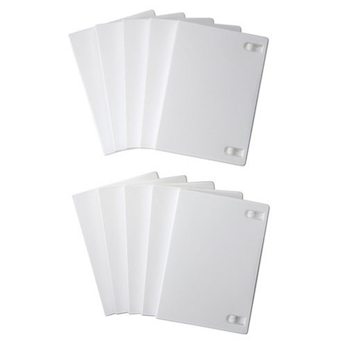 【5個セット 10枚×5 】 サンワサプライ DVDトールケース 1枚収納・10枚セット・ホワイト DVD-TN1-10WNX5(代引不可)【送料無料】