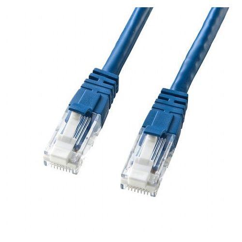 【5個セット】 サンワサプライ つめ折れ防止カテゴリ6LANケーブル KB-T6TS-10BLNX5(代引不可)【送料無料】