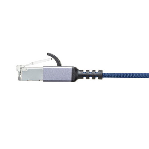 【5個セット】 サンワサプライ カテゴリ6AメッシュフラットLANケーブル KB-FL6AME-05BLX5(代引不可)【送料無料】_2