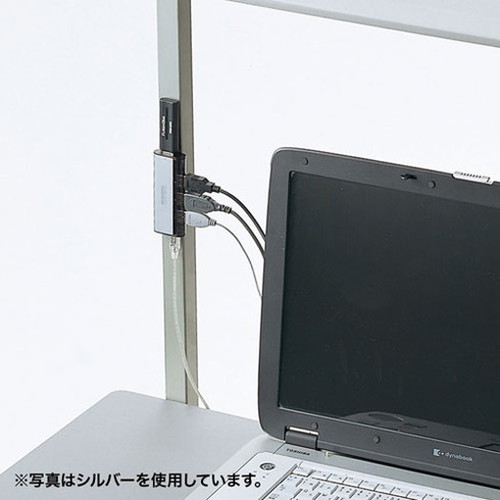【5個セット】 サンワサプライ USB2.0ハブ USB-HUB226GBKNX5(代引不可)【送料無料】_1