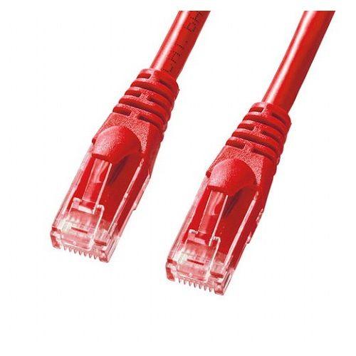 【5個セット】 サンワサプライ カテゴリ6Aより線LANケーブル 5m レッド KB-T6AY-05RX5(代引不可)【送料無料】