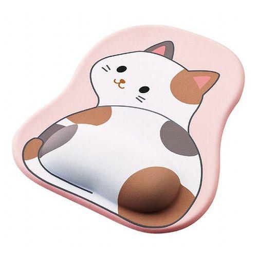 【5個セット】 エレコム アニマルマウスパッド"MOCHIMAL" MP-AN05CATX5(代引不可)【送料無料】