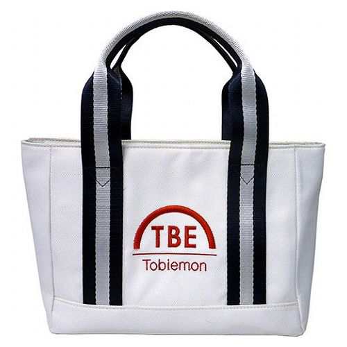 【5個セット】 TOBIEMON トートバッグ ホワイト T-TTBGX5(代引不可)【送料無料】の通販は