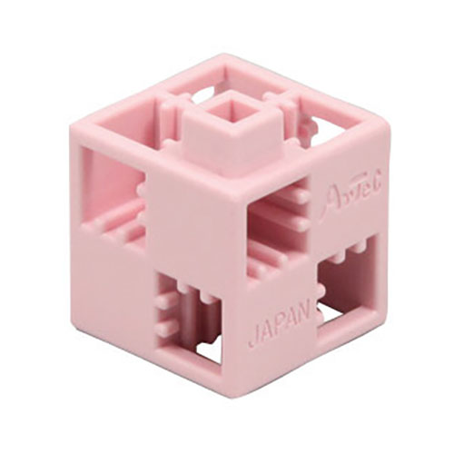 【24P×10セット】 ARTEC Artecブロック 基本四角 薄ピンク ATC77737X10(代引不可)【送料無料】