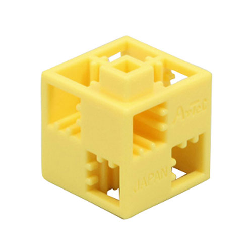 【24P×10セット】 ARTEC Artecブロック 基本四角 黄 ATC77741X10(代引不可)【送料無料】