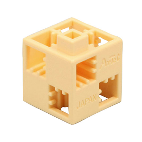 【24P×10セット】 ARTEC Artecブロック 基本四角 ペールオレンジ ATC77743X10(代引不可)【送料無料】