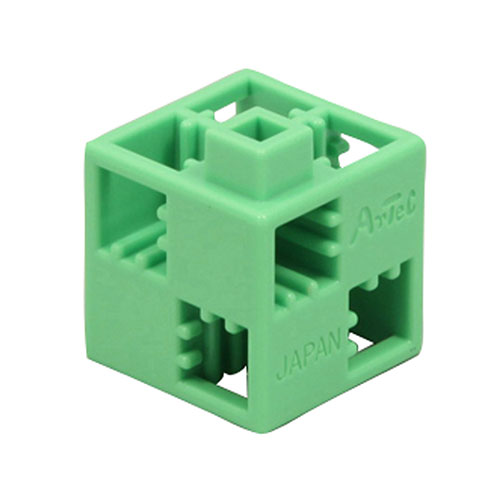 【24P×10セット】 ARTEC Artecブロック 基本四角 黄緑 ATC77746X10(代引不可)【送料無料】