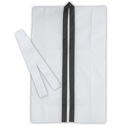 【20個セット】 ARTEC ロングハッピ不織布 白 S(ハチマキ付) ATC1172X20(代引不可)【送料無料】