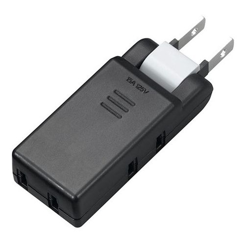 【20個セット】 YAZAWA 極小コーナータップ 3個口 ブラック Y02CM300BKX20(代引不可)【送料無料】