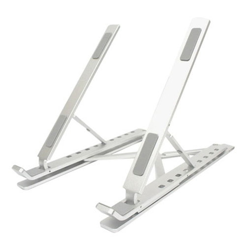 bitstrong 折りたたみ式ノートパソコンスタンド 2段式 角度高さ調整可能 シルバー BS-SS29-SL(代引不可)【送料無料】