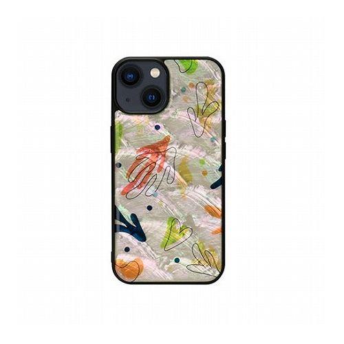 ikins 天然貝ケース for iPhone 14 Botanik Touch 2 背面カバー型 I23567i14(代引不可)【メール便配送】【送料無料】