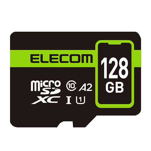 エレコム スマホ用 microSDXC メモリカード MF-SP128GU11A2R(代引不可)【送料無料】の通販は 8,230円