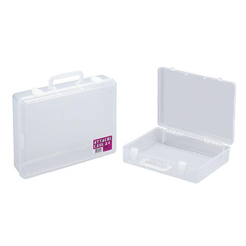 【5個セット】 ARTEC A4アタッシュケース 透明 ATC172006X5(代引不可)【送料無料】
